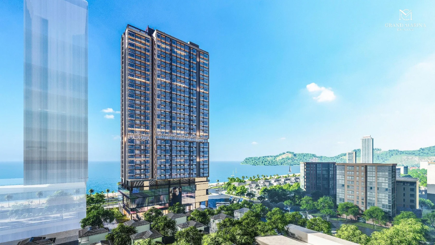 Grand Marina Đà Nẵng - phối cảnh trên cao
